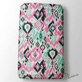 Multi Colour Ikat Digital Printed Boutique Fabric Material